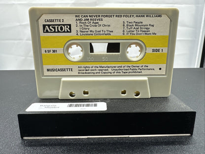 A Tribute In Songs To Red Foley, Hank Williams And Jim Reeves Tape OK Cond 7623
