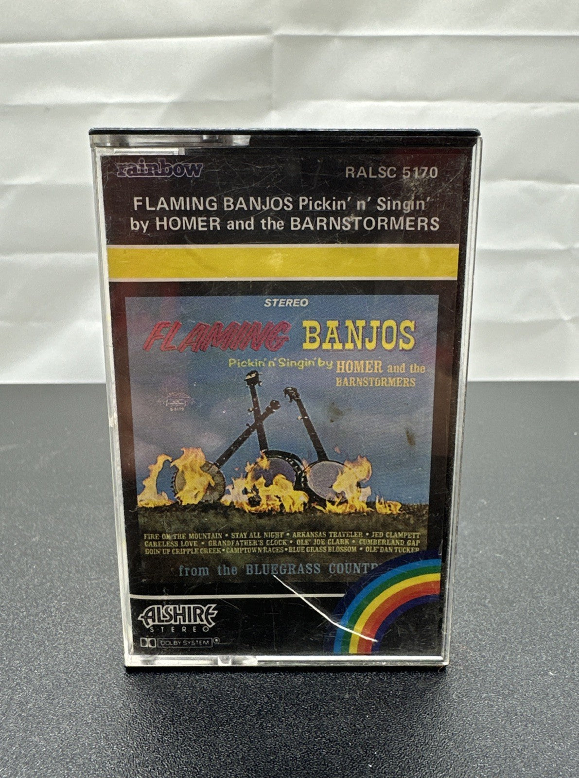 Flaming Banjos Cassette Tape In OK Condition 7655
