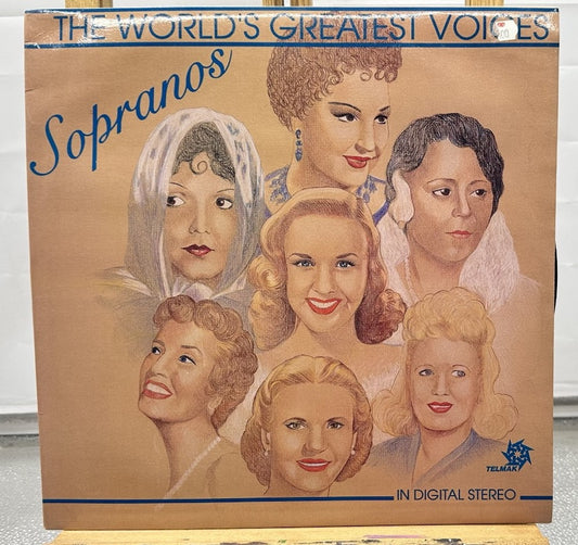 The World's Greatest Voices Sopranos Record In Good Condition 6426