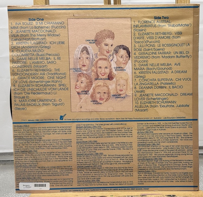 The World's Greatest Voices Sopranos Record In Good Condition 6426