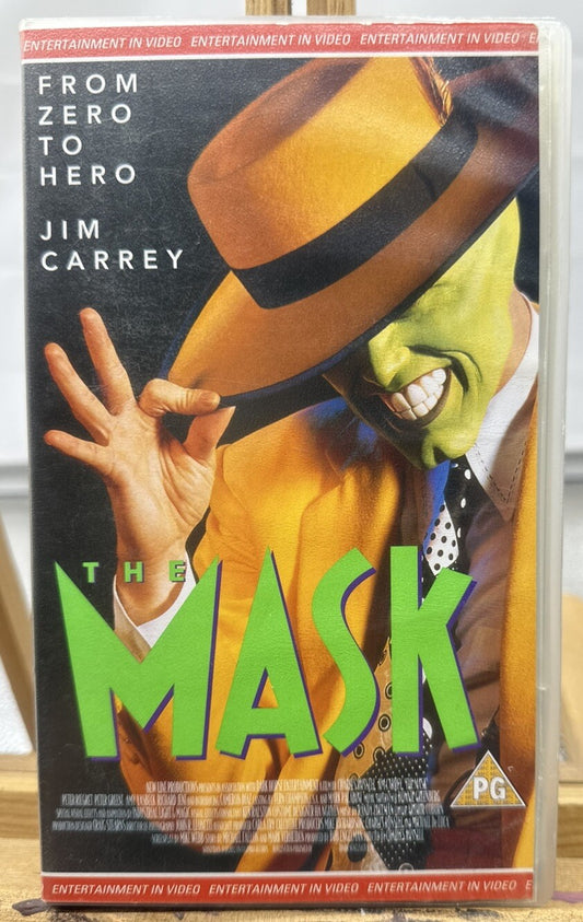 The Mask Jim Carrey VHS In Good Condition - 6366