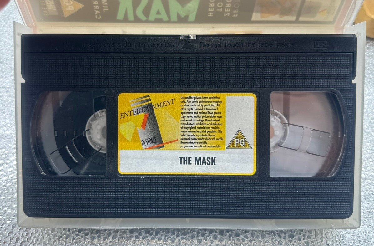 The Mask Jim Carrey VHS In Good Condition - 6366