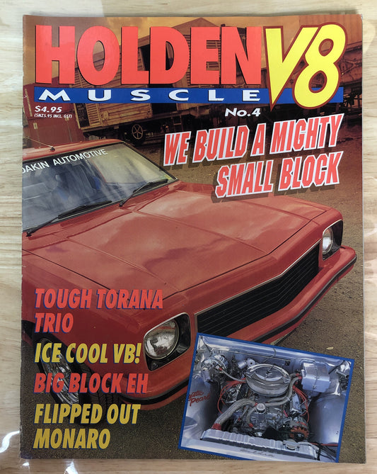 Holdens V8 Muscle No. 4  Vintage Magazine In Good Condition