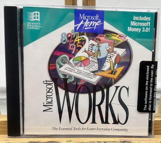 Microsoft Works In Good Condition 7998
