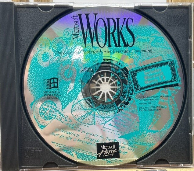 Microsoft Works In Good Condition 7998