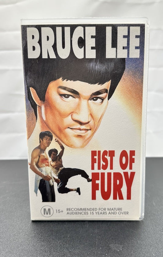 Bruce Lee Fist Of Fury VHS Tape In Good Condition 9099