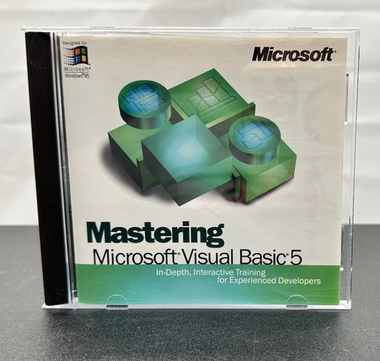 Microsoft Mastering Microsoft Visual Basic 5 In Good Condition 9236