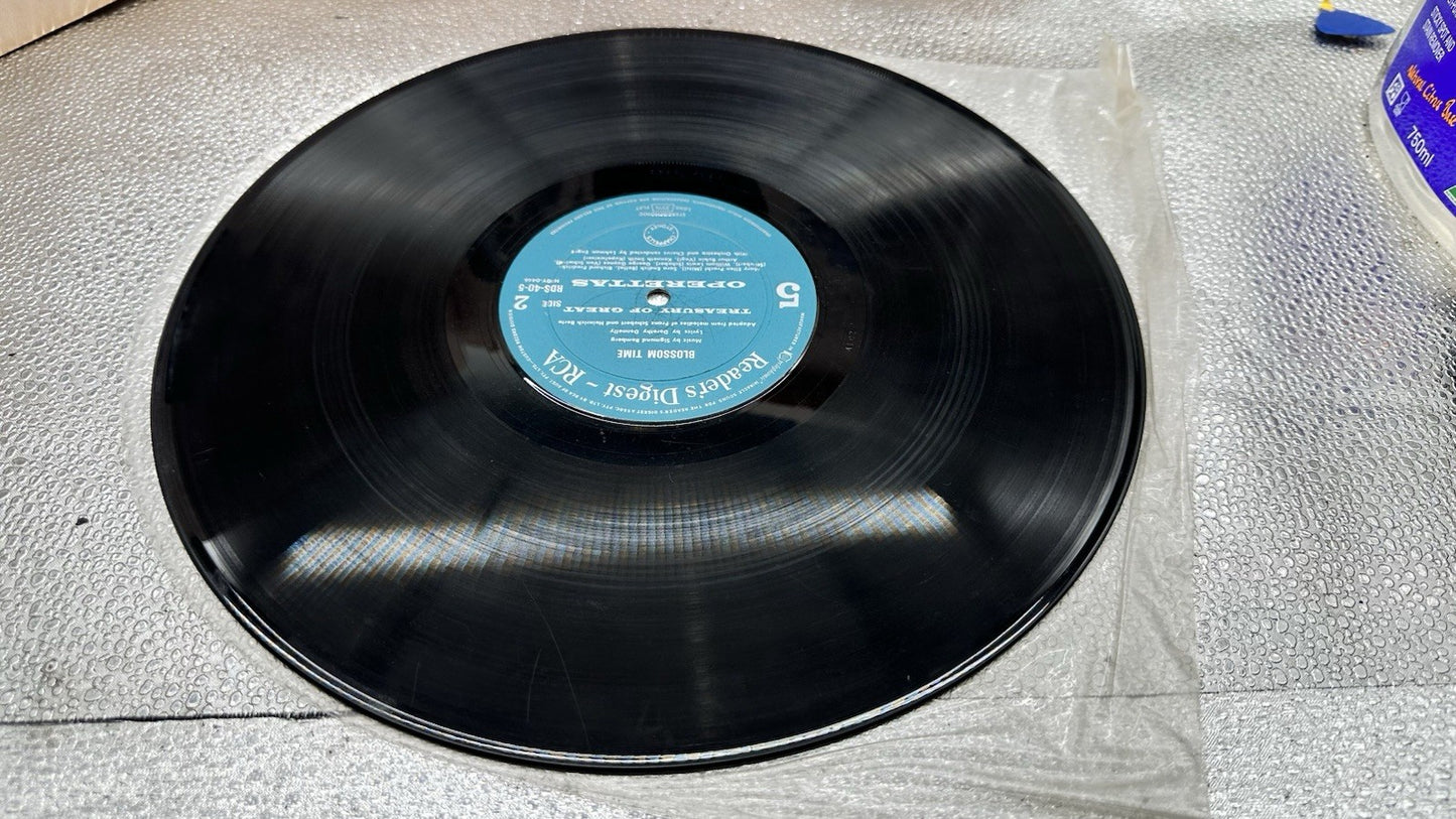 Reader's Digest Treasury Of Great Operettas Record In OK Condition 7677