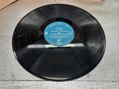Reader's Digest Treasury Of Great Operettas Record In OK Condition 7677
