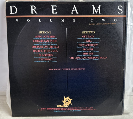 The Steve Gray Orchestra – Dreams Volume Two - 12" Vinyl Record 3602