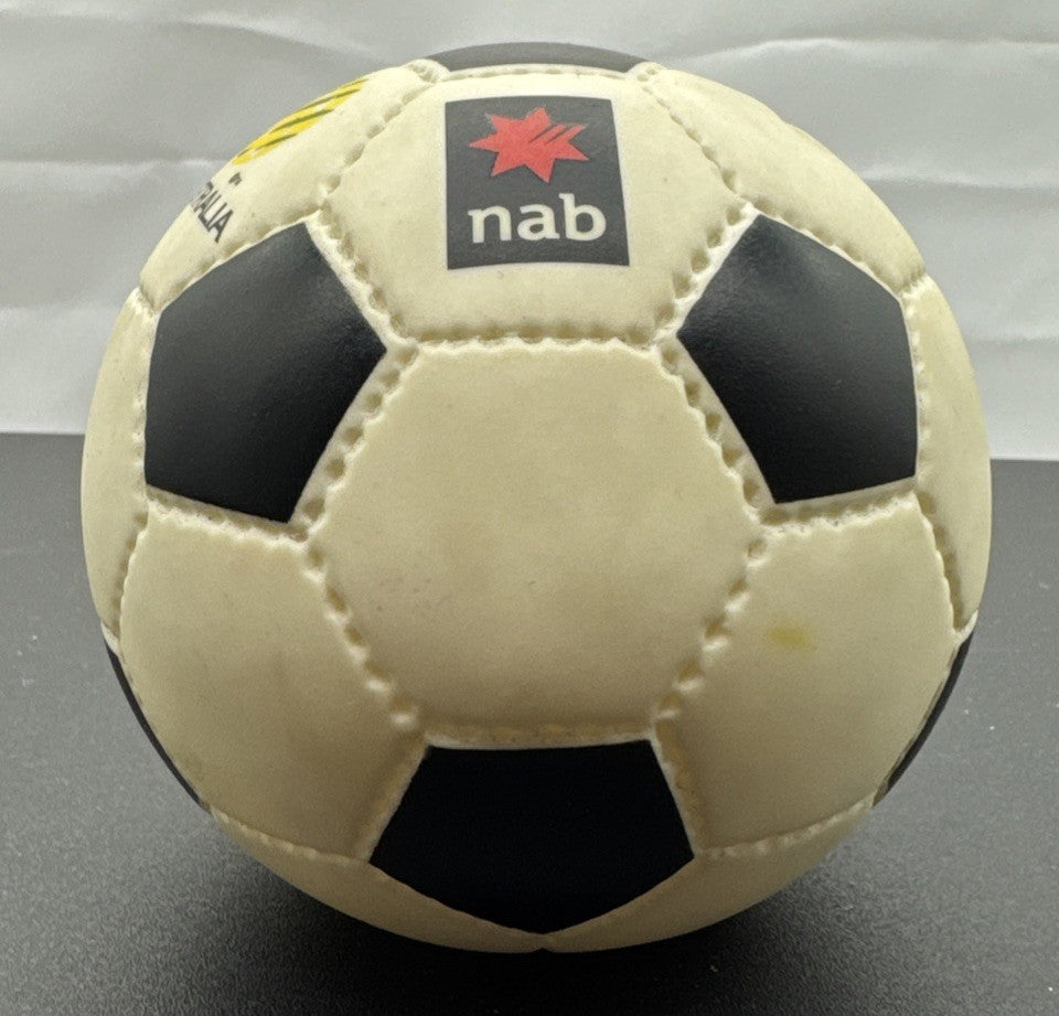 NAB Bank Soccer Australia Money Box - Collectable - Good Condition - 8792