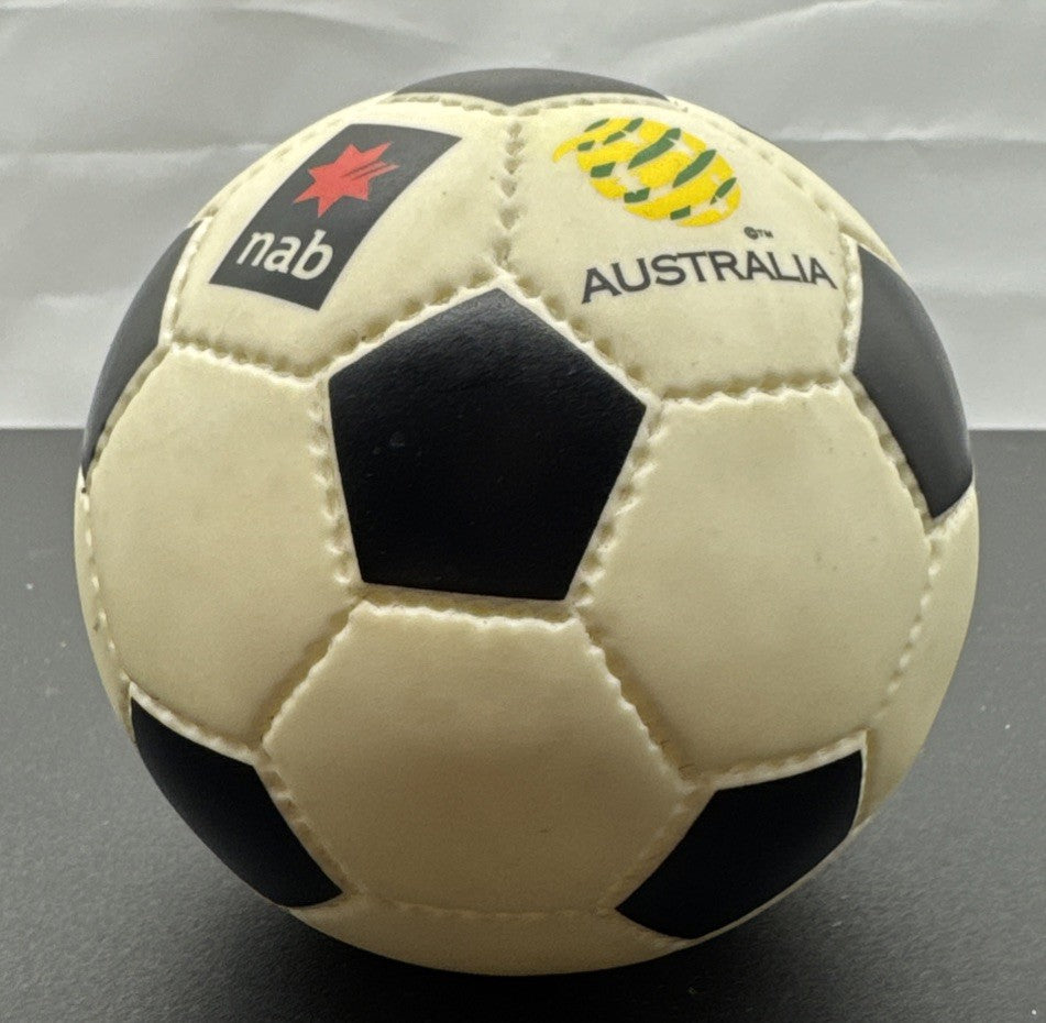 NAB Bank Soccer Australia Money Box - Collectable - Good Condition - 8792