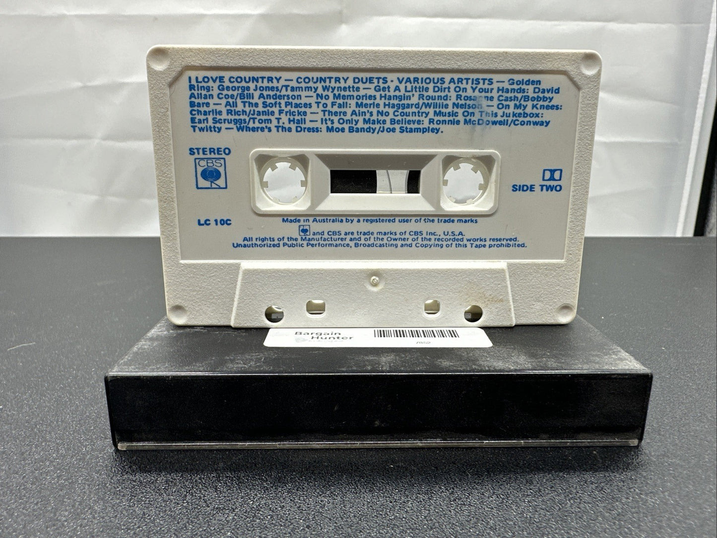 I Love Country Duets Cassette Tape In OK Condition 7852
