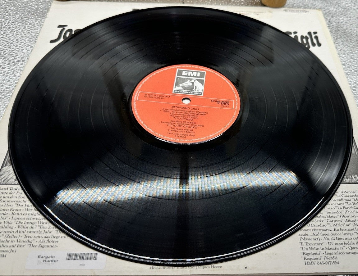 Richard Tauber -Joseph Schmidt -Beniamino Gigli -Tito Schipa Record In GC 7038