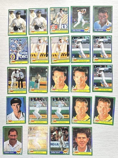 24 X Buttercup Bread 1995 Cricket Trading Cards Scratched In OK Condition 2395