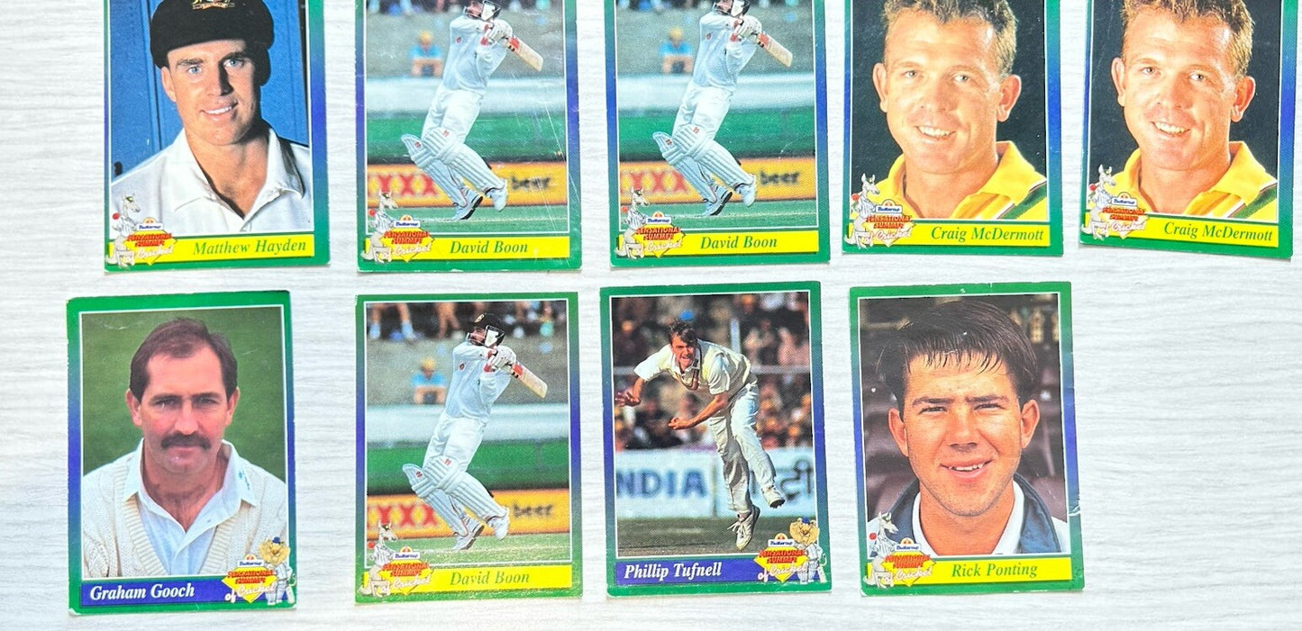 24 X Buttercup Bread 1995 Cricket Trading Cards Scratched In OK Condition 2395