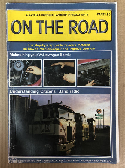 On The Road Part 123 Magazine Vintage In OK Condition