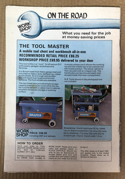On The Road Part 123 Magazine Vintage In OK Condition