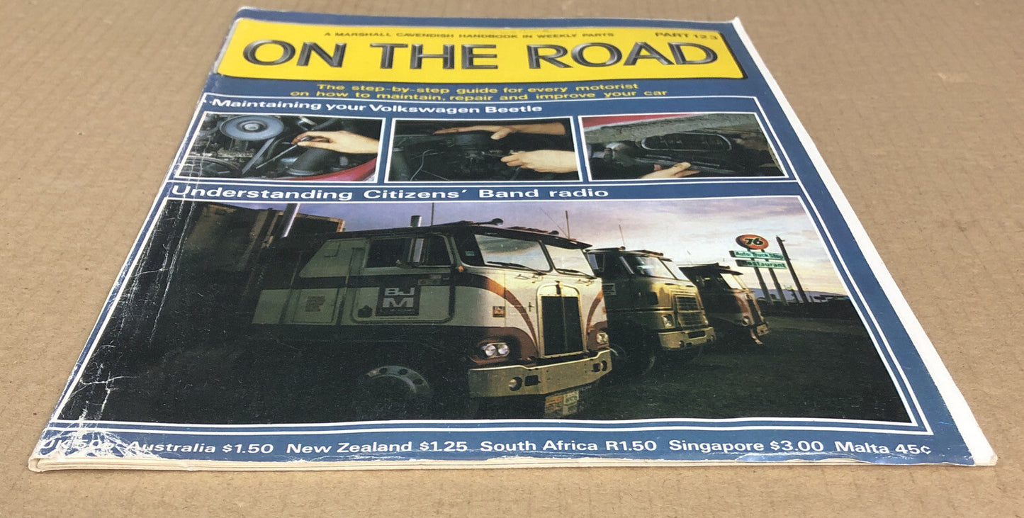 On The Road Part 123 Magazine Vintage In OK Condition