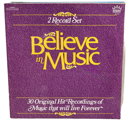 Believe In Music Various Artists 30 Original Hits - 12" Vinyl Record 3893