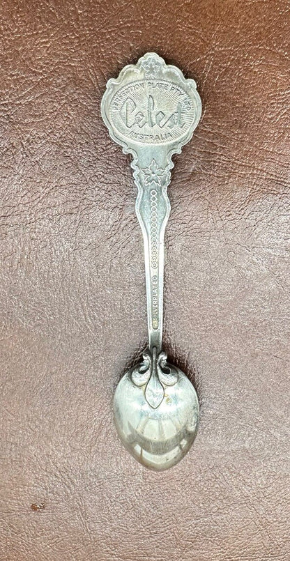Souvenir Spoon Bishops Court Norfolk Island silver plated, Collectors In OK Cond