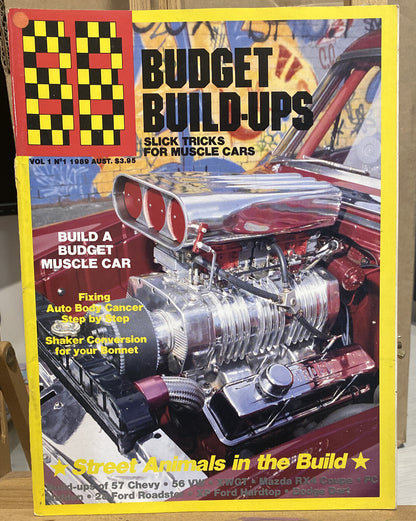 Budget Build Ups Slick Tricks For Muscle Cars Vol 1 No 1 Magazine In VGC
