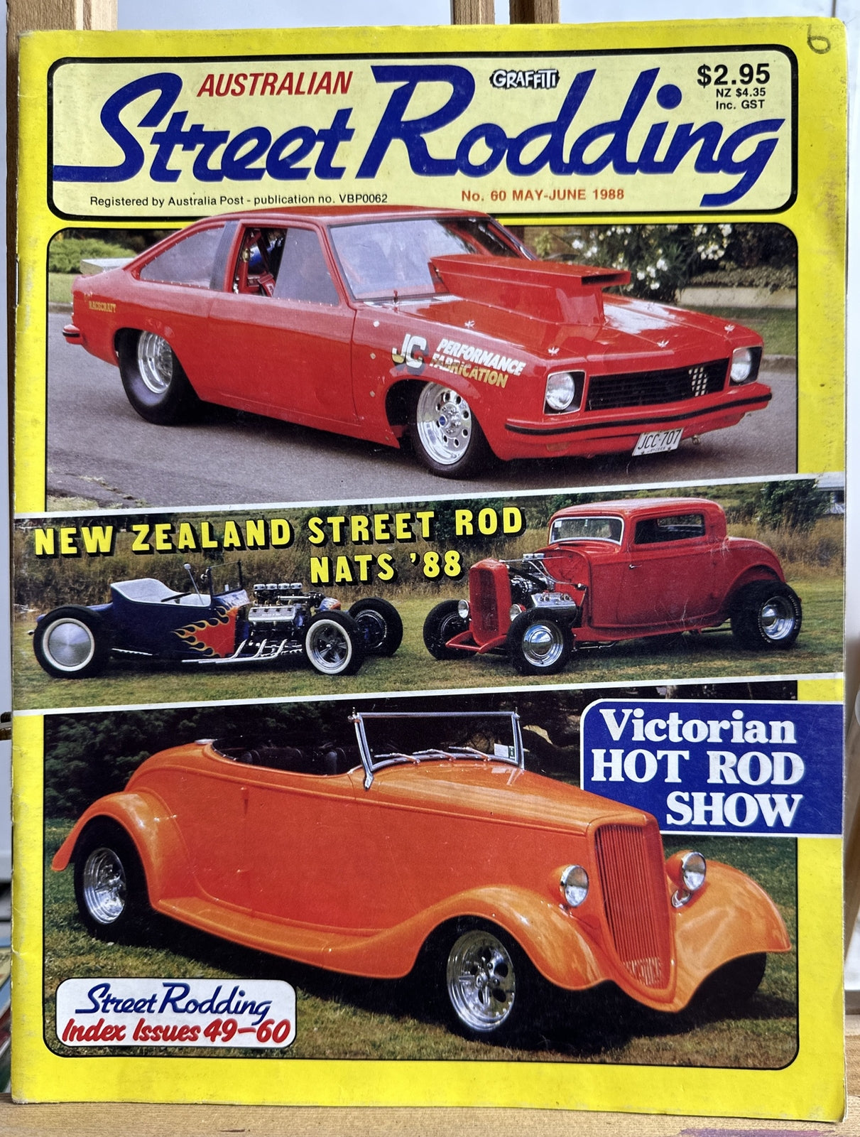 Graffiti Australian Street Rodding Magazine No.60 May/June 1988 In VGC