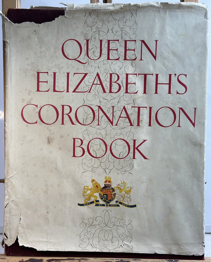 Queen Elizabeth's Coronation Book - Novel In OK Condition