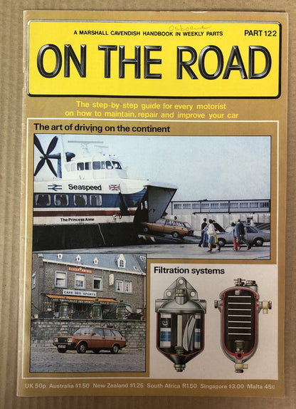 On The Road Part 122 Magazine Vintage In Good Condition