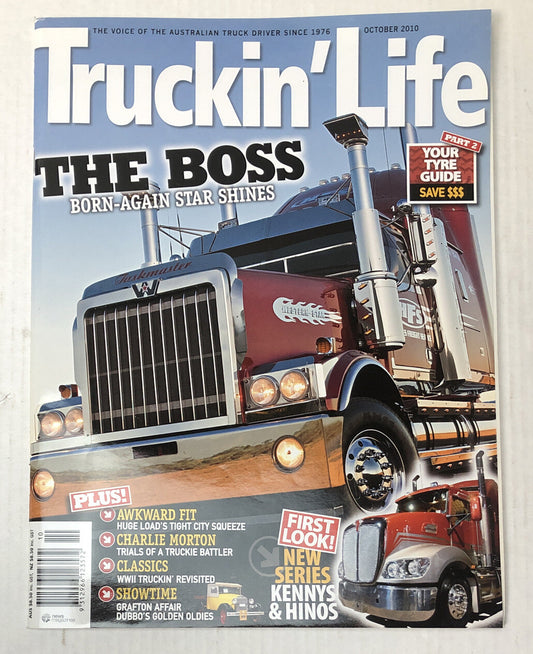 Truckin' Life October 2010 Magazine Vintage In Good Condition