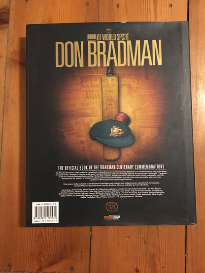 Icons Of World Sport Don Bradman +Free Post Aus Seller