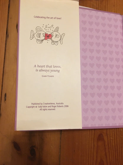 Love Lines An Exploration Of Love Author Judy Valon +Free Post Aus Seller
