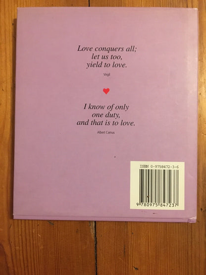 Love Lines An Exploration Of Love Author Judy Valon +Free Post Aus Seller