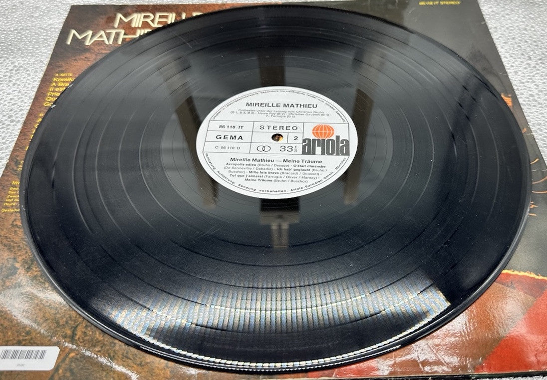 Mireille Mathieu - Meine Träume Record In Good Condition 7501