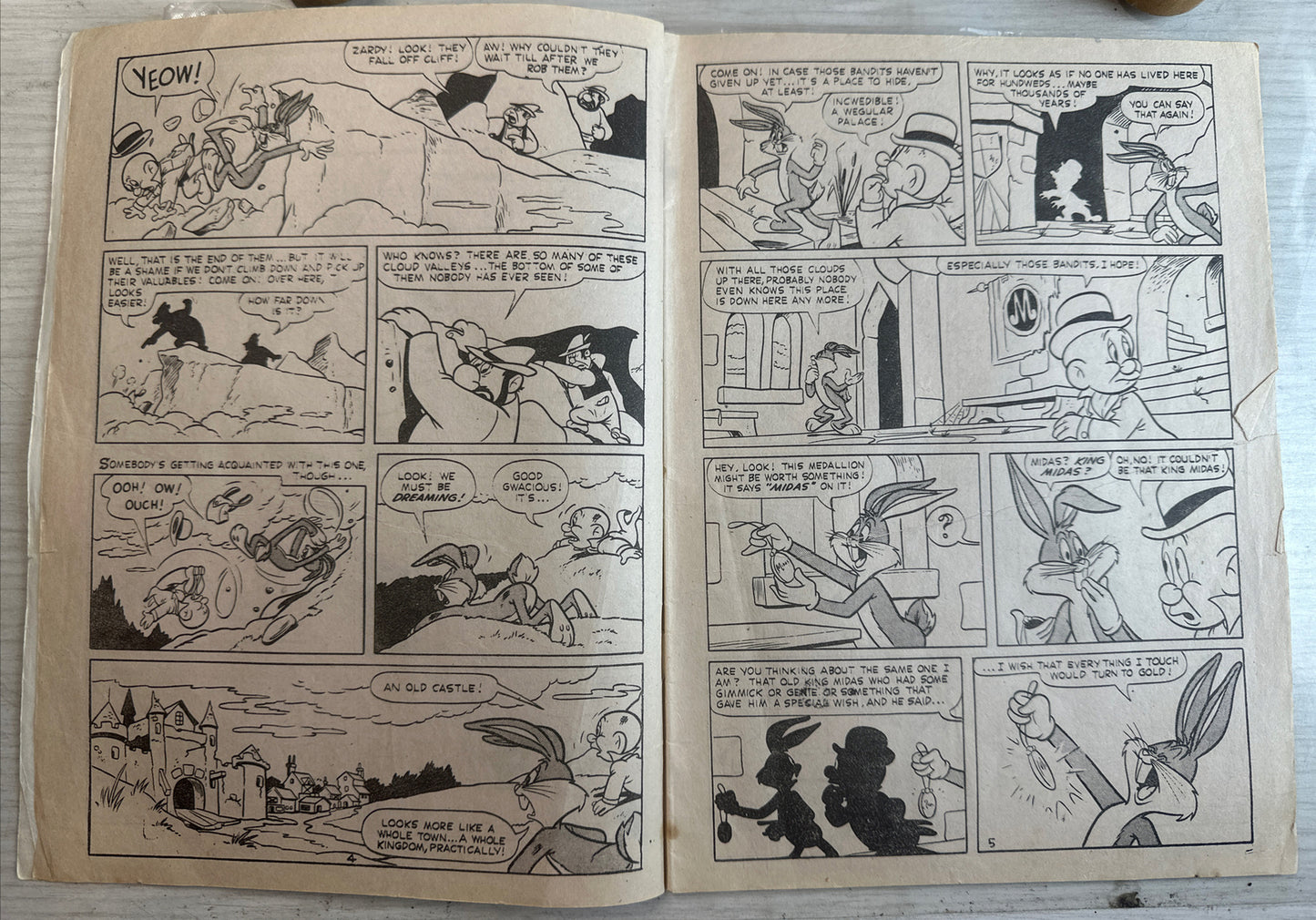 Bugs Bunny Comic No.71 - 1960's In Good Condition