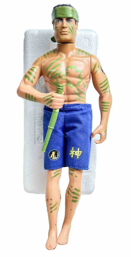 Action Man Jungle Dart Blow Pipe Figure - Vintage Hasbro 1999 Action Figure 5112