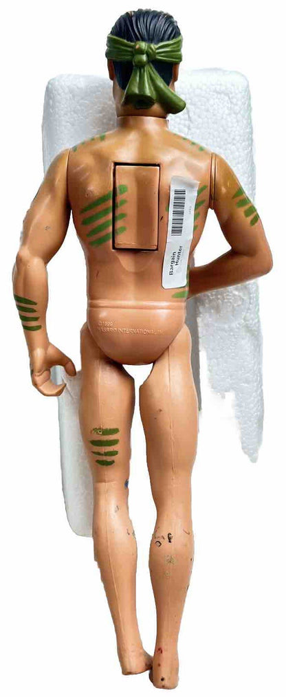 Action Man Jungle Dart Blow Pipe Figure - Vintage Hasbro 1999 Action Figure 5112