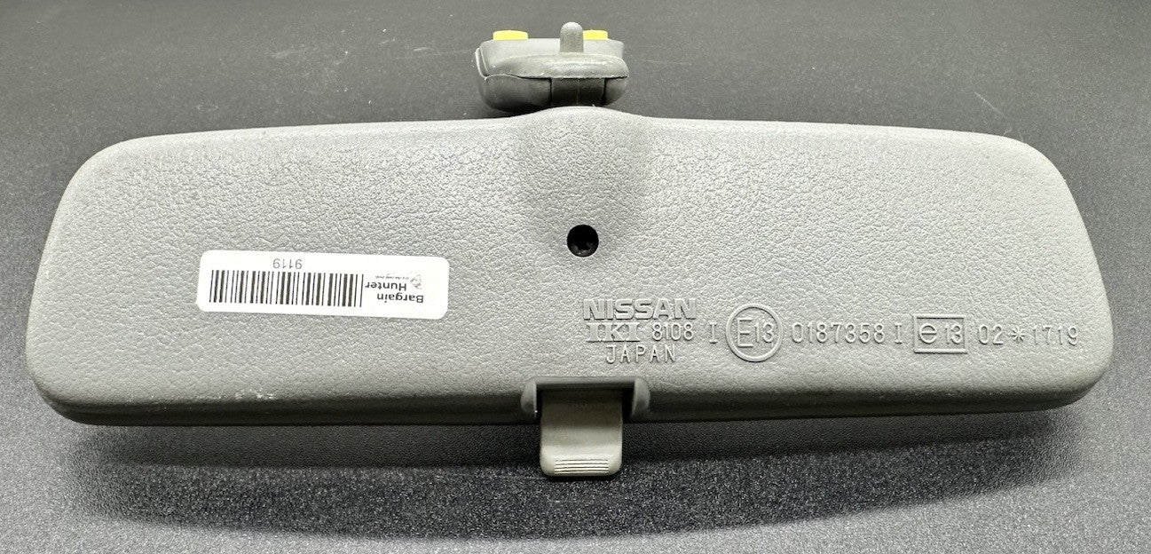 Nissan R33 Skyline Interior Rear View Mirror ER33 HR33 GT GT-T In Good Cond 9119