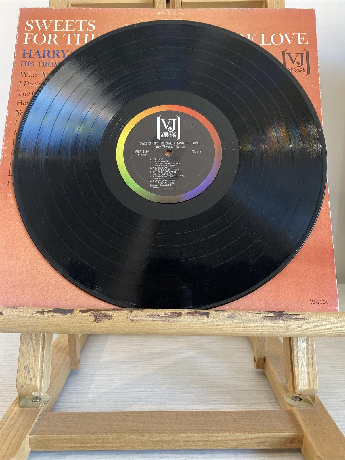 Leonard Feather Sweets For The Sweet Taste Of Love Record In Good Condition 3402