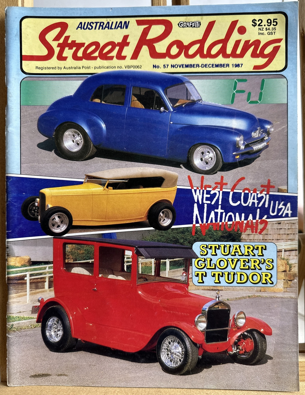 Graffiti Australian Street Rodding Magazine No.57 November/December 1987 In VGC