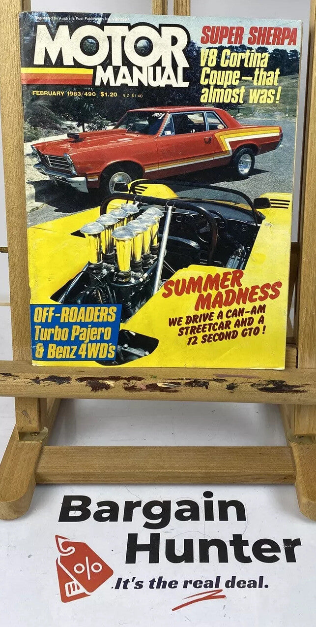 Motor Manual February 1983 No. 490 Magazine In Good Condition
