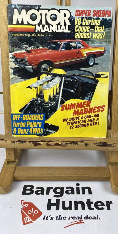 Motor Manual February 1983 No. 490 Magazine In Good Condition