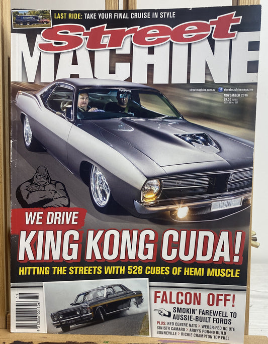 Street Machine Magazine November 2016 In Good Condition