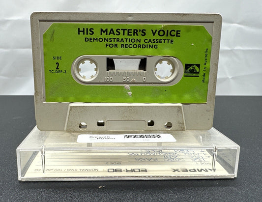 His Master's Voice Cassette Tape In OK Condition 7752