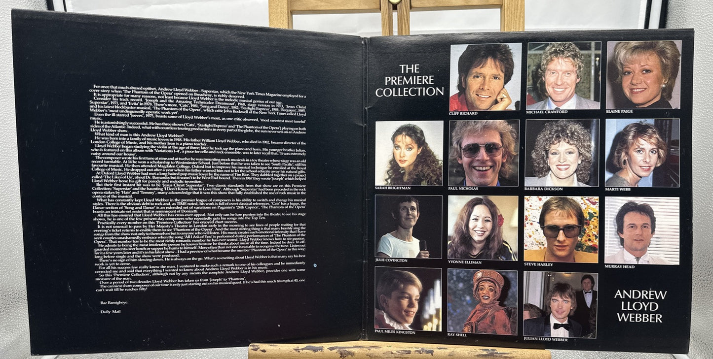 Andrew Lloyd Webber The Premiere Collection Record In Good Condition 7502
