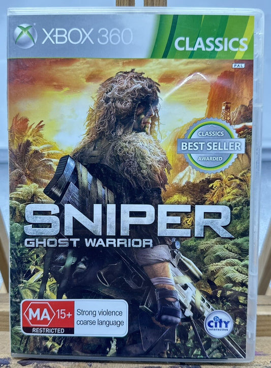 Snipper Ghost Warrior PAL Xbox 360 Complete 5724