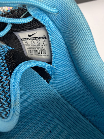 F127 Nike Sneakers Shoes In Blue / Black US10 UK 7.5 In Good Condition