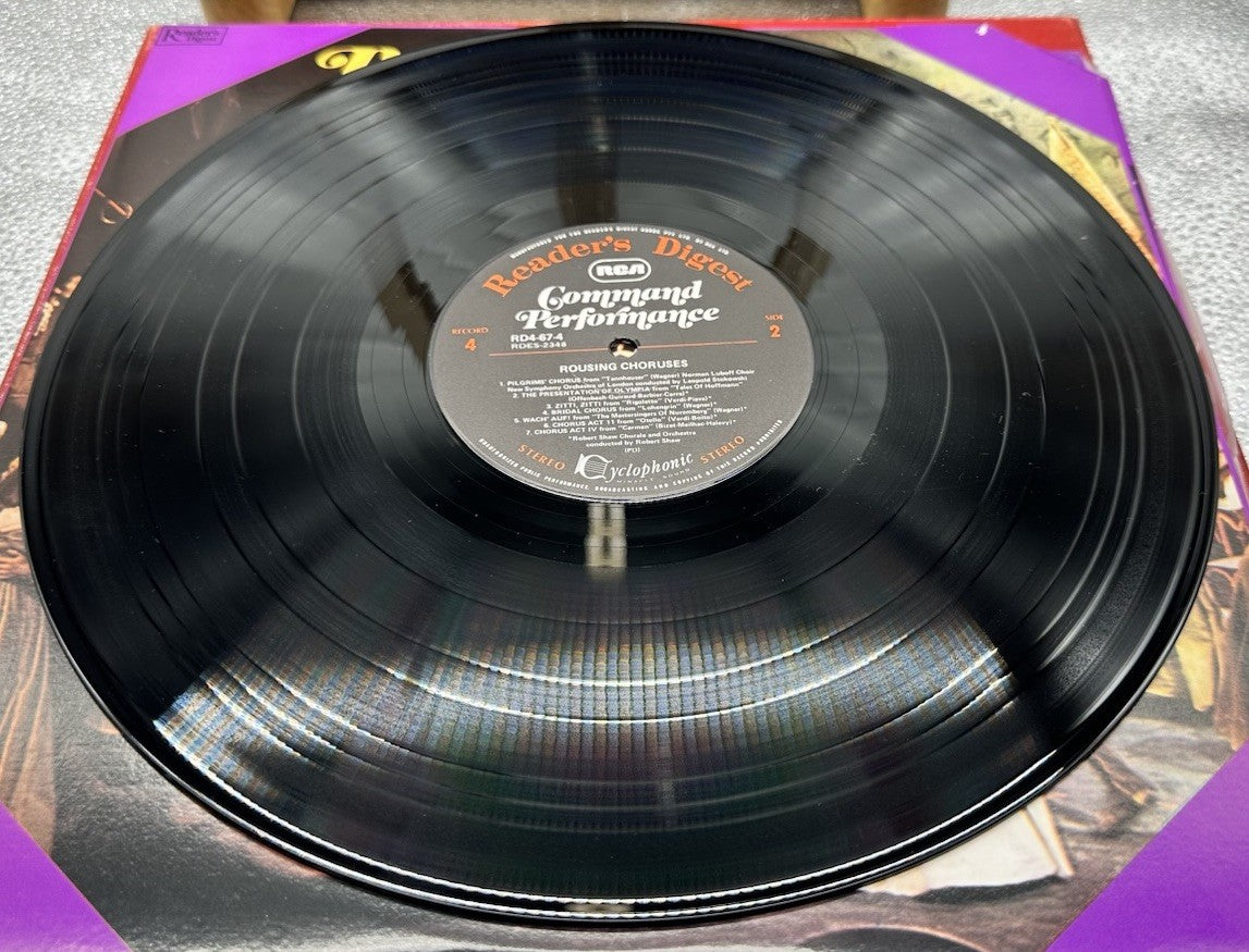 Command Performance - A Night at the Opera 6 LP Box Set Reader's Digest Record