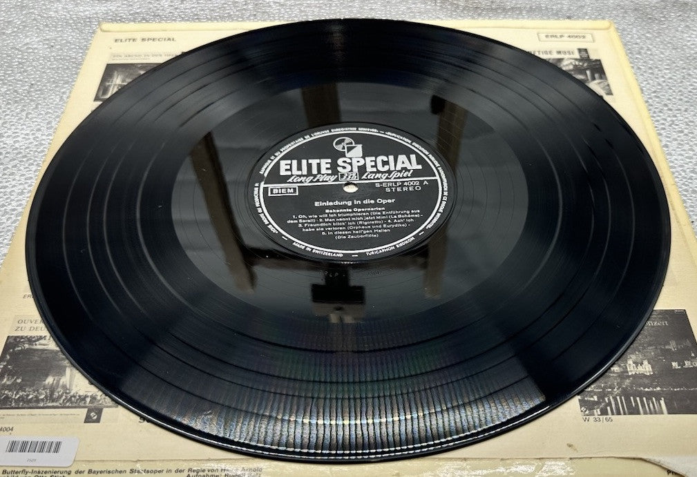 Einladung In Die Oper - Bekannte Pernarien Record In Good Condition 7521