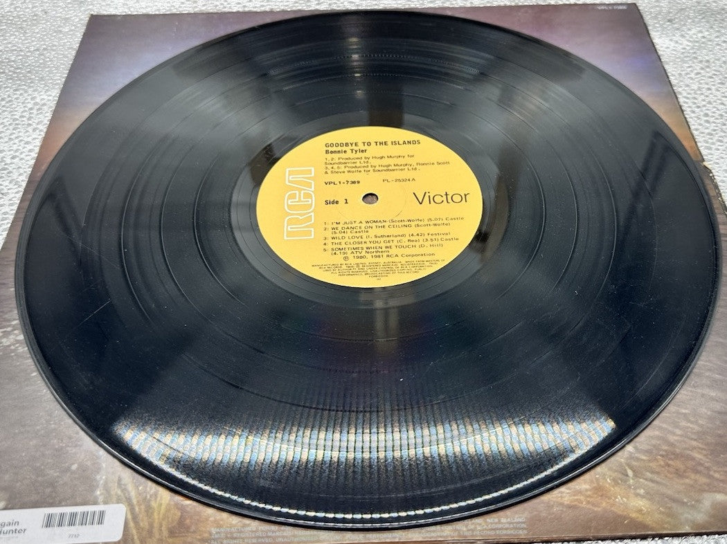 Bonnie Tyler : Goodbye To The Islands Record In Good Condition 7712